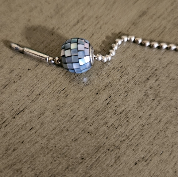 Pandora essence vintage retired beaded charm bracelet with essence charms - Picture 15 of 16